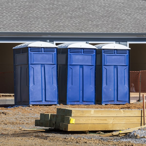 what is the expected delivery and pickup timeframe for the porta potties in Oatfield OR